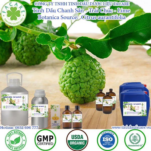 Tinh Dầu Chúc - Kaffir Lime Essential Oil